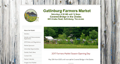 Desktop Screenshot of gatlinburgfarmersmarket.com